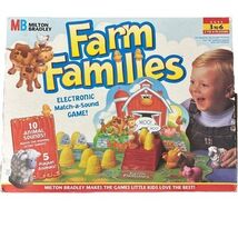 VTG 1996 MILTON BRADLEY 4717 FARM FAMILIES Farm Match Board Game WORKS - $39.95