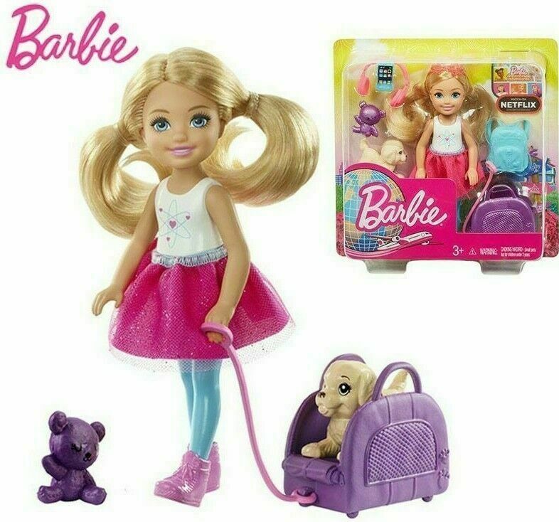 Barbie Dreamhouse Adventures Travel Playset with Chelsea Doll 2020,Mattel #FWV20