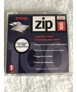 Iomega Zip Disk 100 ,Organize,move Your Stuff. Formatted For IBM Compati... - $10.40
