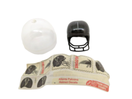 Vintage NFL Atlanta Falcons Mini Football Helmets Plastic Gumball Vend OPI - $11.30