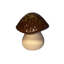 Brown Green Marbled Porcelain Mini Mushroom Figurine Decor (SHIPS IN 24 ... - $18.69