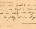 Vtg Cartolina WWII Freinberg Linz Osservazione Torre &amp; Finte Story Di - £33.76 GBP