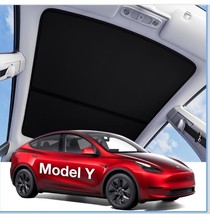 Wigoo 2025 Tesla New Model Y Accessories Sunshade Roof [Never Sag, Nano - $34.64