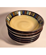 6 (SIX) Sonoma VALLEJO BLUE SOUP, CEREAL BOWLS,  7 3/4&quot;  Multi-color Lif... - $65.00