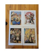 Lot of 4 1986 Hoyle Scouting Through The Years Posters - Patrol Leader, ... - $13.47 CAD