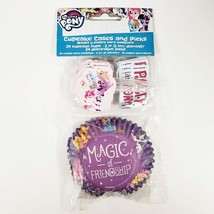 My Little Pony Cupcake Baking Cups Decorative Picks Party Supplies 24 Pc NEW - £3.41 GBP