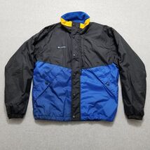 Columbia Jacket Mens Small Blue Full Zip Pockets - $25.06 CAD