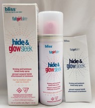 Bliss Hide Glow Sleek TINTED BODY SPRAY Fair Medium Firm Luminous 1 oz/2... - $24.99