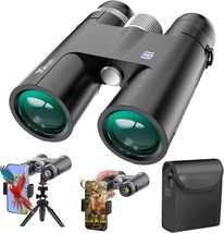 18X50 Hd Binoculars For Adults With Upgraded Phone Adapter, Tripod And, ... - £46.21 GBP