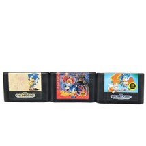 Sonic The Hedgehog 1 &amp; 2/ Sonic Spinball (Sega Genesis) Cartridge Only -... - £20.02 GBP