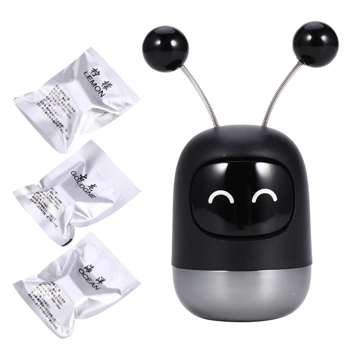 2pcs Robot Shape Creative Air Vent Decorations Aroma Clip Car Perfumes Clip - £14.42 GBP