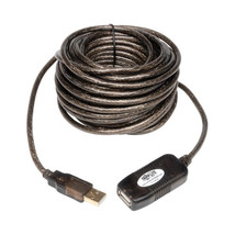 Tripp Lite U026-10M Usb 2.0 HI-SPEED Active Extension Repeater Cable (A M/F) 10. - £54.67 GBP