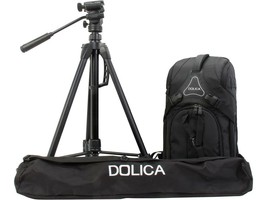 Dolica - ST-600DK10KIT - Includes ST-600 Tripod And Dolica DK-10 Small Backpack - £78.60 GBP