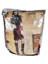 Steampunk Shadow Vamp Costume Dress Vampire Adult Small Women&#39;s Velvet C... - £13.82 GBP