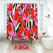 Kate Spade 29 Shower Curtain Bath Mat Bathroom Waterproof Decorative - £18.37 GBP+