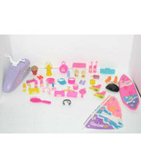 Vintage Mattel Barbie Accessories Rollerblades Cooler Soda Binoculars - £27.08 GBP