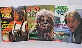 Vintage 1997 Star Wars Kids Scholastic Magazines #1,2,3 Luke Han Solo Chewy - £19.37 GBP
