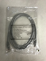 NEW 7-Foot CAT-5E Molded Patch Cable Gray Grey 350 MHz Category 5 UTP Cord 7 Ft - £1.13 GBP