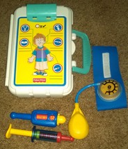 1989 Fisher Price 72424 Medical Doctor Kit with Accessories - £7.18 GBP