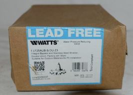 Watts LF25AUBZ3 1 Inch Water Pressure Reducing Valve Integral Bypass 0009337 image 5