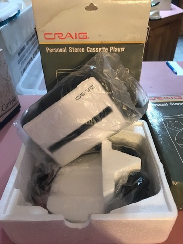 Vintage CRAIG J810 Lettore Registratore Stereo A Cassetta Spedizione In 24 Ore  			