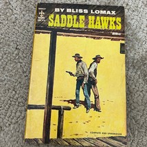 Saddle Hawks by Bliss Lomax Pulp Action Western Berkley Paperback Book 1955 - £9.80 GBP