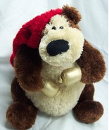 GUND Fun HOLIDAY SINGING GOOBER TEDDY BEAR JINGLE BELLS Plush STUFFED AN... - $454.36 MXN