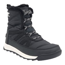 Sorel Women Whitney II Short Lace WP Hiking Snow Boots Size US 7 Black - £97.99 GBP