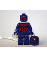 Minifigure Custom Toy Figure Spider-man 2099 First Blue Outfit - $120.90 MXN