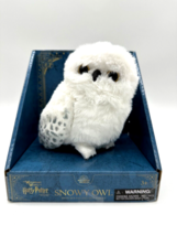 Universal Studios Harry Potter Hedwig Snowy Owl Shoulder Plush Sound &amp; Movement - £71.20 GBP
