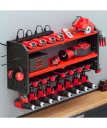 Power Tool Organizer With Charging Station, Built In 8 Outlet Power Stri... - £136.12 GBP