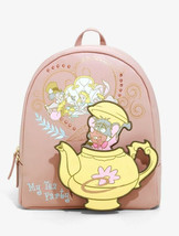 Danielle Nicole Disney Alice In Wonderland Mini Backpack Mad Hatter Tea Party - £62.84 GBP