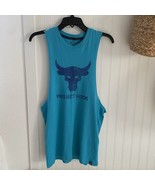 UNDER ARMOUR UA Project Rock BRAHMA BULL Tank Top Shirt Men&#39;s Size S NEW! - £21.17 GBP