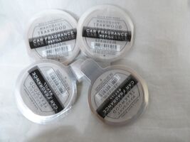 4 Bath Body Works Scentportable MAHOGANY TEAKWOOD Car Air Freshener Refi... - $21.95