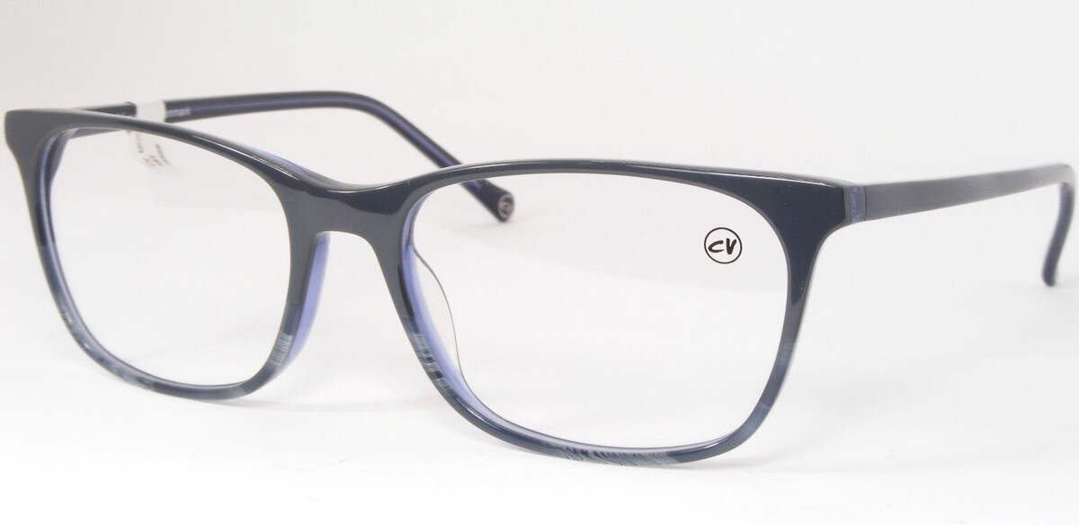 Carlottas Village MOOH C7 Grau/Blau Einzigartig Brille 56-18-140 Dänemark - $175.16