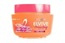 300ml. L&#39;Oreal Paris Elvive Dream Long Hair Rescue Mask For Weakened Lon... - £27.43 GBP