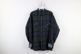 Vintage 80s 90s Streetwear Mens Medium Knit Collared Board Button Down Shirt - $49.45