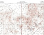 Bullfrog Quadrangle Nevada 1954 Topo Map Vintage USGS 15 Minute Topographic - $16.89