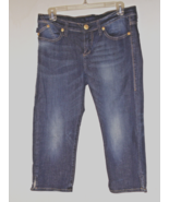 Rock &amp; Republic Jeans Capri Style  Size Medium  Sequined back pockets - $27.06 CAD