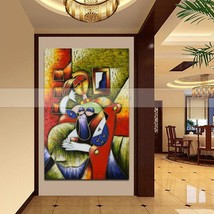 Il painting abstract portrait lady by pablo picasso wall picture 100 handmade home wall thumb200
