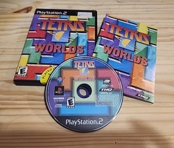 Tetris Worlds PlayStation 2 PS2 Disc + Case + Manual - $6.96