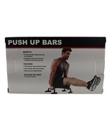 FILA Push Up Bars Strength Training w/ Foam Grip &amp; Non-Slip Handles Stru... - £18.67 GBP