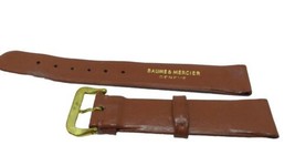 Strap Baume &amp; Mercier Geneve  leather Measure :17mm 15-115-70mm - £84.48 GBP