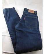 Levis 510 Kids Super Skinny Jeans Size 12 Regular 26 x 26.5 Blue Cotton ... - $357.32 MXN