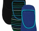 3 Pares Pack HUE Mujer Rayas &amp; Sólido Corte Alto Forro Calcetines Azul R... - £3.94 GBP