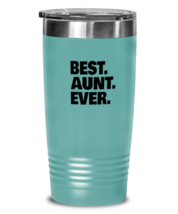 Aunty Tumbler Best Aunt Ever, Favorite Aunt Teal-T-20oz  - £23.28 GBP