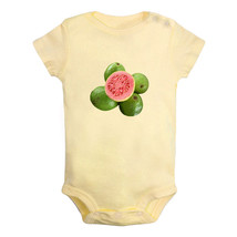 Baby Fruit Guava Pattern Rompers Newborn Bodysuits Infant Jumpsuit Babies Outfit - £8.24 GBP