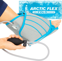 Compression Ankle Ice Pack Wrap for Foot Pain Relief - Soft Cold Brace  - $50.85