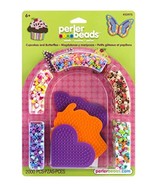 Perler Fused Bead Kit Cupcakes &amp; Butterflies 048533559756 - $14.79