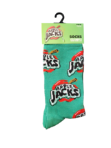 Adult Graphic Advertising Polyester Blend Crew Socks - New - Apple Jacks... - $9.99